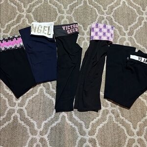 Victoria's Secret PINK/Angel Foldover Yoga/Legging pants